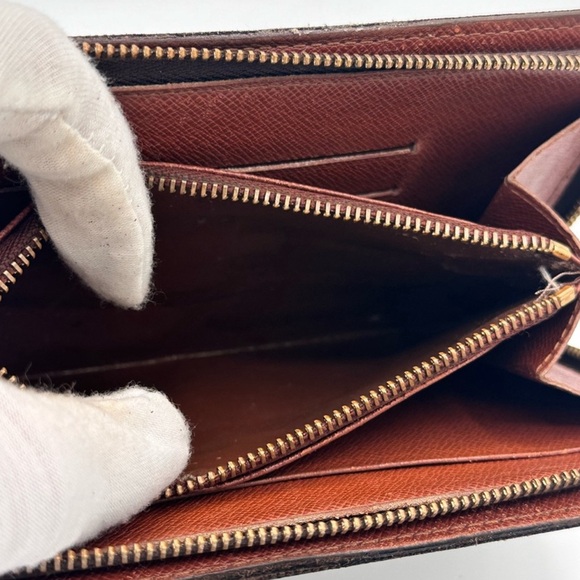 Louis Vuitton Portomone Zip Monogram Wallet Brown ✨ - Picture 7 of 11